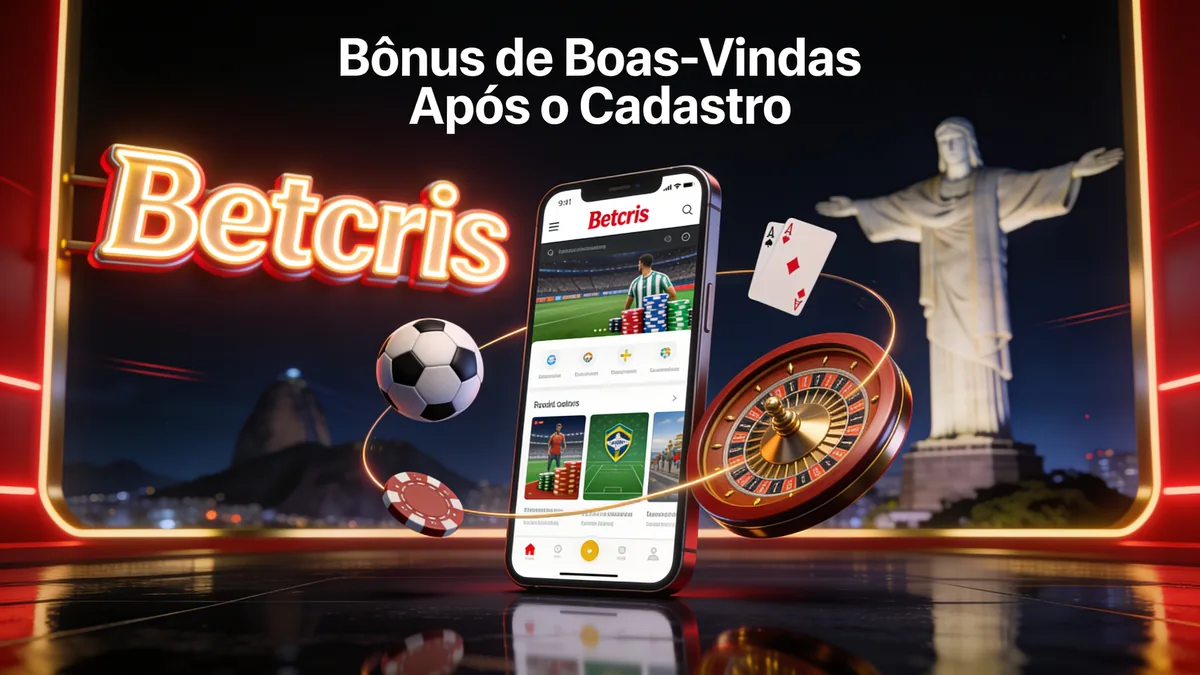 Bônus de Boas-Vindas Após o Cadastro — betcris no Brasil